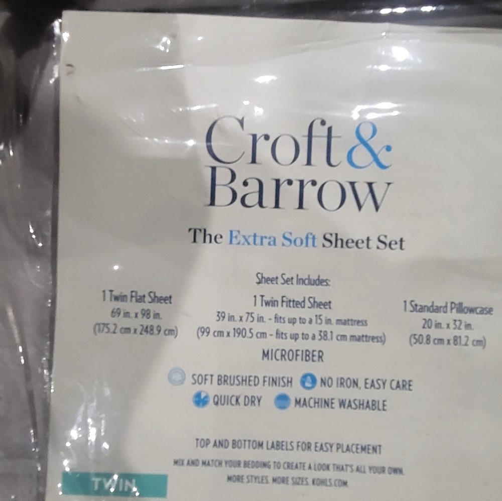 NIP twin Flat Sheet